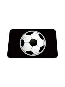 1pc Football Themed Mouse Pad, Cartoon Office Mouse Pad, Heat Insulation Mat, High Quality Cute Creative Design, Suitable For Students Working From Home, Holiday Gift - Square - View 4