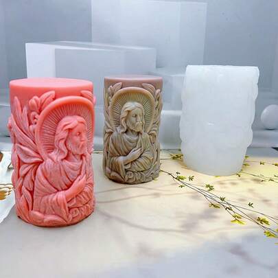 European Style Human Figure Silicone Mold, Candle, Aromatherapy, Gypsum Home Decor Silicone Mold