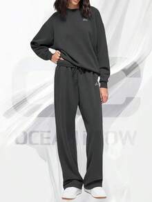 Accolade Straight Leg Sweatpant - Anthracite - View 3