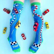 3D Fun Kids' High-Top Socks, One Size, Random Colors, Boy Or Girl MI 3D - A4 - 查看 1