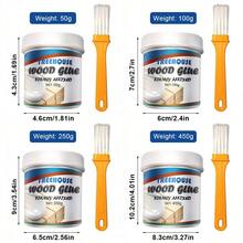 Keo dán gỗ màu trắng, keo dán gỗ cường độ cao, khô nhanh, dùng để sửa chữa đồ gỗ và đồ thủ công DIY, không gây ố màu, chỉ sử dụng trong nhà. - Keo dán gỗ - Xem 9