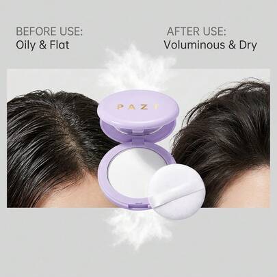 蓬松干洗喷雾，男女通用控油粉，瞬间提升发根，快速吸油，哑光妆效，方便携带，持久蓬松，无残留，打造轻盈发根，日常造型定型粉，内含镜子和粉扑