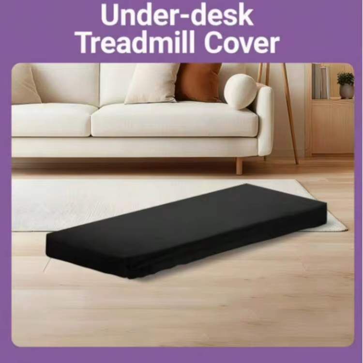 420D Oxford Cloth Treadmill Cover, Suitable For Most Under Desk Treadmills. Adjustable Drawstring Closure, Black. Dust-Proof And Waterproof Treadmill Accessory (Cover Only) - View 10