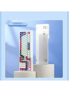 HP Keyboard And Mouse Combo / Single Keyboard, Silent Keys + Minimalist Office Use, Compatible With Laptops And Desktops, 98-Key Layout With A Forest-Themed Backlight And Low-Saturation Green Light Design. - View 20