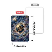 36pcs Steampunk Style Cosmic Space Postcards, Retro Sci-Fi Design, Suitable For Gifts With Handwritten Message Option - 36 Steampunk Universe Starry Sky Cards - View 3