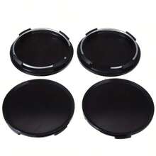4 nắp chụp tâm bánh xe ô tô màu đen 63mm, phù hợp với các dòng xe Infiniti Q50L Q70 QX30 QX80 ESQ Q60 QX70 QX50 ESQ - A - Xem 8