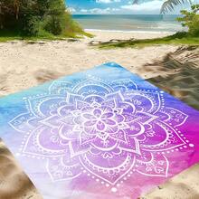 1 tấm chăn trải biển họa tiết Mandala phong cách Bohemian, cỡ cực lớn, nhẹ và bền. Lý tưởng cho du lịch, cắm trại và dã ngoại. Kích thước lớn dành cho người lớn. Hoàn hảo cho bãi biển và các hoạt động ngoài trời. - phong cách3 - Xem 6