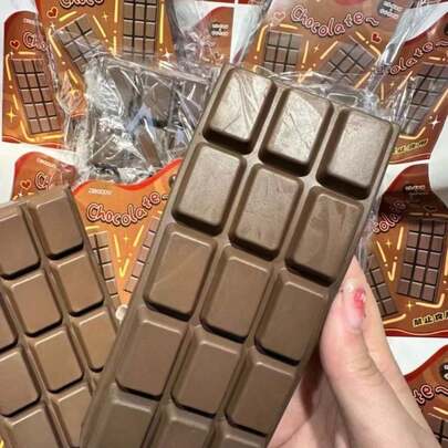 Realistic Chocolate Squeeze Toy, Stress Relief Toy, Interesting Pressure Release Ventilated Toy, Office Stress Relief Small Gift Decorative Soft Toy
