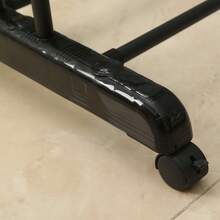 DASCK Tendedero Plegable 3 Niveles con Ruedas Interior - Negro - Ver 4