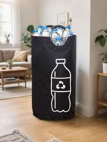 大容量可折叠回收箱，室内家用回收箱，适用于塑料瓶、衣物、玩具等，多功能洗衣篮，储物箱，节省空间的可折叠收纳盒，经久耐用，易于清洁，家用回收容器，收纳整理，室内收纳，家居装饰 - 彩色 - 查看 7