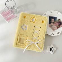 1本芭蕾舞风格丝带A5蝴蝶结活页笔记本，高品质迷你偶像相册，日记本，记事本，毛绒相册，追星族3英寸4格卡片相册，小马宝莉卡片夹 - 活頁本 - 查看 12