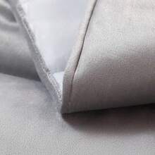 Bao phủ đầu giường bằng da lộn dày dặn tích hợp, bao phủ toàn diện chống bụi, bao bì mềm hai mặt, bao phủ đầu giường chống va chạm. - Màu xám đen - Xem 8