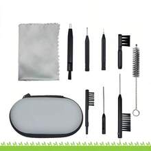 助听器清洁套装，包含耳垢清除环和磁性清洁刷，适用于耳塞和助听器 - 彩色 - 查看 1