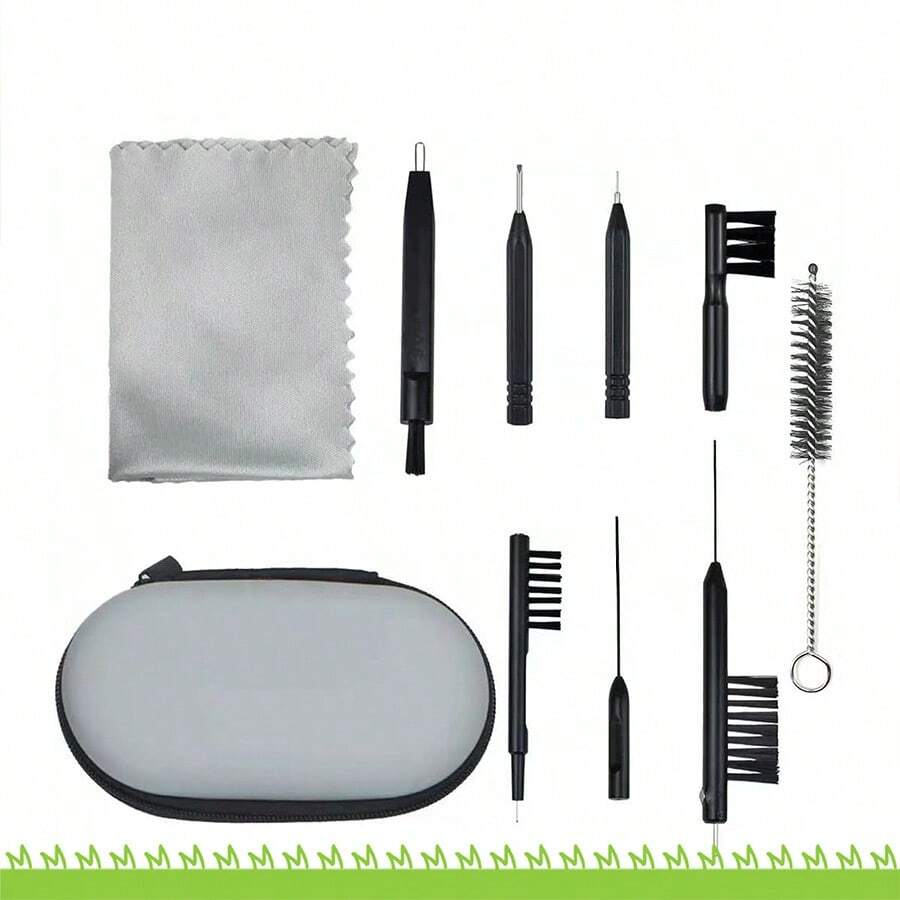 助听器清洁套装，包含耳垢清除环和磁性清洁刷，适用于耳塞和助听器 - 彩色 - 查看 1