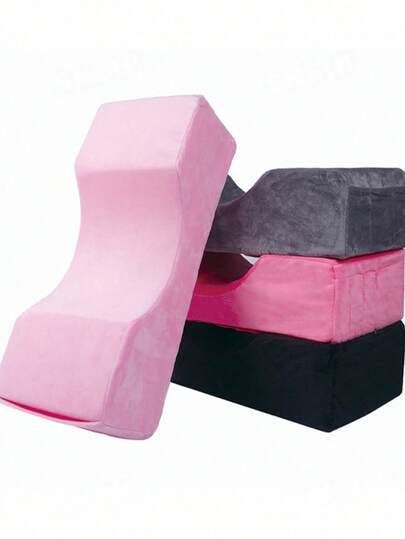 Almofada em Forma de U para Cílios para Melhorar o Conforto do Cliente, Almofada de Apoio Ergonômica para o Pescoço Adequada para Extensão de Cílios e Salão de Beleza, Almofada Reclinável de Espuma de Alta Elasticidade para Melhorar a Experiência de Serviço, Ferramentas e Suprimentos Profissionais para Cílios para Técnicos de Cílios, Proprietários de Spas e Terapeutas de Beleza, Presente Ideal para o Dia dos Namorados e Dia das Mães