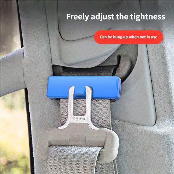 Car Seat Belt Adjuster Clip, Universal Comfortable Safety Belt Buckle Clip, Relieve Shoulder Pressure For Comfortable Driving