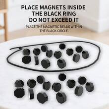 Exciting Magnetic Game For Family Game Night, Great Fun Games , Includes 1 Rope, 20 Magnets, And Instructions - Injection Molded Magnetic Chess Set - View 4