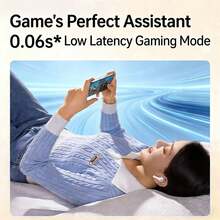 Lenovo TA210 True Wireless Bluetooth Earbuds | Bluetooth 5.4 Active Noise Cancellation, Semi-In-Ear, Auto-Connect On Lid Open - View 4