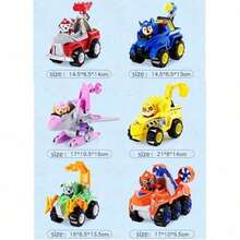 Spin Master Spin Master Juguetes auténticos de  - Vehículo de rescate por inercia del equipo de rescate de dinosaurios, serie de rescate de patrulla, juguetes para niños - Multicolor - Ver 9