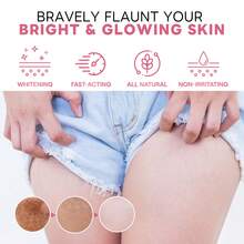 100g,Body Whitening And Firming Cream, Deeply Moisturizing And Whitening Underarm Joints And Inner Thigh Skin, Light And Moisturizing Skin Care Cream - Làm trắng - Xem 8