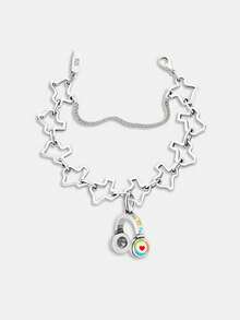 1 chiếc mặt dây chuyền DIY hình bó hoa Texas bằng bạc sterling 925 độc đáo, trang sức tinh tế, quà Giáng sinh cho phụ nữ. - Bộ 5 - Xem 13