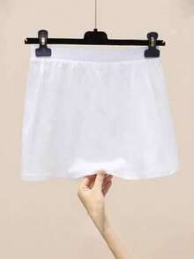 1pc Elastic Waist Extender, Women's Shirt Extender, Adjustable Multi-Layer Fake Skirt Extender - Multicolor - View 5
