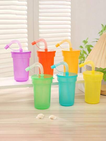 Large Capacity Leak-Proof Straw Cup With Lid And Straw Cover, Suitable For Bedridden Users, Convenient For Drinking, Highly Practical Equipment
