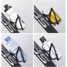 1pc Durable Bicycle Water Bottle Cage, Ultra-Light Plastic Cup Holder Rack, Suitable For Bicycle, Mountain Bike, Road Bike - Multicolor - View 2