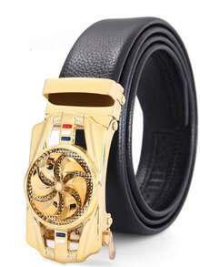 一款百搭的牛仔腰带，提升您的户外休闲风格。 - 黑色 - 查看 1