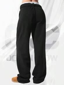 Accolade Straight Leg Sweatpant - 黑色 - 查看 3