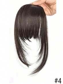 13-Inch Upgraded Layered Wig With Bangs, Cartoon Bangs With Sideburns, Seamless Simulated Women's Forehead Hair Invisible Air Bangs Wig Extension School - Multicolor - View 21