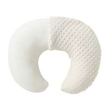 1pc Skin-Friendly Soft Nursing Pillow, Breastfeeding Pillow, Maternity Support Pillow, Baby Supplies (Pillow Core + Pillowcase) - White - View 7
