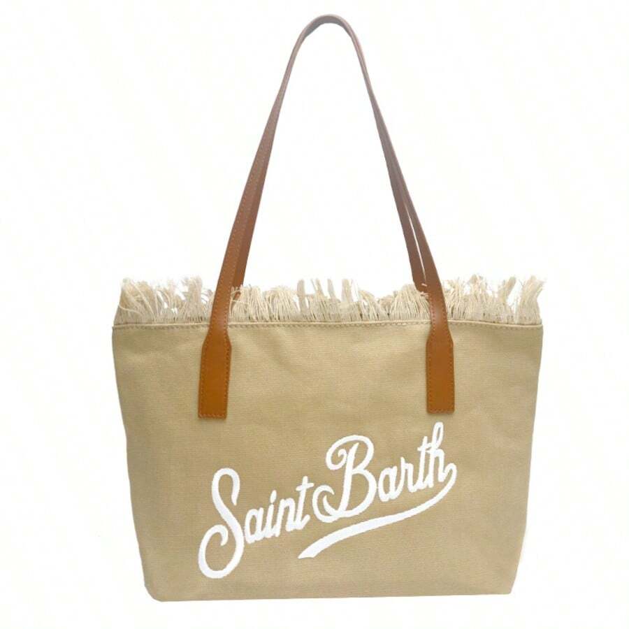 Women Tote Bags - 杏色 - 查看 1