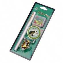 Portable Telescopic Fishing Rod Set With Reel, Suitable For Beginner Travelers - Multicolor - View 12