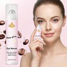 温和抗皱眼部精华，蕴含视黄醇和咖啡因滋养眼部精华，肽复合物修护，质地清爽不油腻，适合早期老化、眼袋、疲劳等肌肤问题，日常必备。 - 15ml - 查看 1