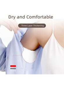 Miếng lót thấm mồ hôi nách mùa hè, siêu mỏng, thoáng khí, dùng một lần, miếng dán thấm mồ hôi nách vô hình. - Nhiều màu - Xem 2