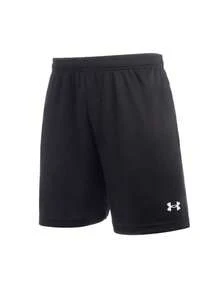 Under Armour 男女通用短裤，2026 夏季新款足球训练运动健身透气短裤 25500218-001 - 黑色 - 查看 1