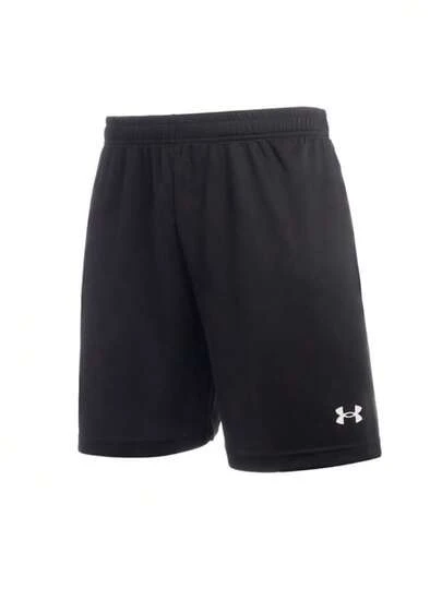 Under Armour 男女通用短裤，2026 春季新款足球训练运动健身透气短裤 25500218-001