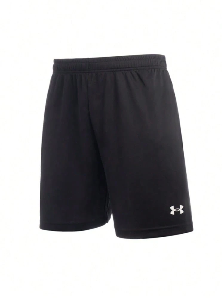 Under Armour 男女通用短裤,2026 夏季新款足球训练运动健身透气短裤 25500218-001 - 黑色 - 查看 1