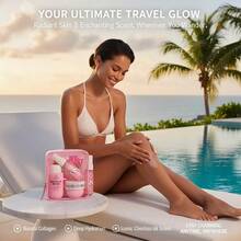 Sol De Janeiro Jet Set Travel Shower Kit - Cheirosa 68 Scent, Travel Size Beauty Products With Bum Bum Cream & Shower Gel, TSA-Approved Toiletries For Women, Vacation Essentials Gift Set - Kem Bum Bum Cheirosa 62 Brazil - Xem 6