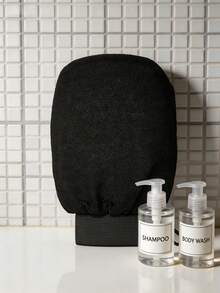 3/2/1 Peças Conjunto de Luvas e Escovas Esfoliantes para o Corpo, Adequado para Chuveiro, SPA, Massagem, Inclui Luvas Esfoliantes, Toalha Dupla Face e Escova Corporal, Limpeza Profunda, Remove a Pele Morta - Visão 5