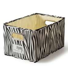 1pc Cute Animal Pattern Drawer-Style Storage Box, Available In Cow/Leopard/Zebra/Giraffe Designs, Can Be Used To Store Clothes, Toys, Miscellaneous Items, Books, Etc., Suitable For Home, Kitchen, Desk, Living Room, Bathroom, Office, School And Other Locations, High-End Quality - Multicolor - View 11