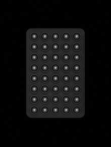 硅胶吸盘手机支架，40个独立吸盘，无需粘合剂，可重复使用，双面支架，适用于化妆、健身、淋浴、车载和厨房等场合。 - 彩色 - 查看 4