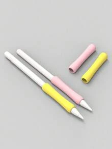 1/2/4/8 Pcs Silicone Pen Case, Pen Body Grip Case For 1st And 2nd Gen Universal Stylus Pen Case - Pink - View 10