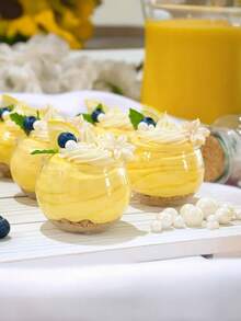 10 Stück durchsichtige kugelförmige Dessertbecher, geeignet für Geburtstagsfeiern, Weihnachten, Valentinstag, Hochzeiten und Dessert-Tisch Dekoration, wiederverwendbare Party-Becher - Verschiedenfarbig - Übersicht 2