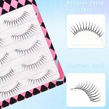 5 Pairs Korean & Japanese Style False Eyelashes, Natural Look, Soft & Lightweight, 6-12mm - Comic wet eyelashes - View 4