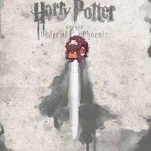 Hasbro 3支装主题0.5毫米按动式圆珠笔，书写流畅的黑色墨水，笔身印有哈利、赫敏、罗恩等经典人物，适合考试、学习、日常使用，魔法主题文具，哈利·波特粉丝收藏及青少年复活节礼物 - 多色 - 查看 2