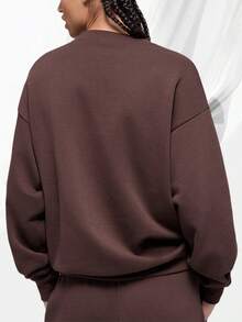 Accolade Crew Neck Pullover - 褐石 - 查看 2