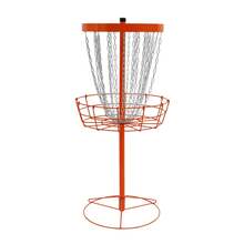 SHIOUCY Orange Disc Golf Training Stand, 27.23lbs 24 Chains Portable Practice Target For Backyard Park Outdoor Training - Orange - View 3
