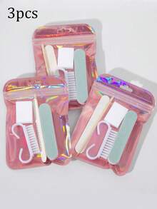 Bộ dụng cụ làm móng tay và móng chân 10/8/5/3/1 món, gồm dũa móng mini và que gỗ cam, dũa móng hai mặt, dụng cụ đẩy biểu bì bằng gỗ, dụng cụ làm sạch móng, dụng cụ đánh bóng móng, bút vẽ móng, dụng cụ chăm sóc móng DIY cho kỹ thuật viên làm móng. - Nhiều màu - Xem 15